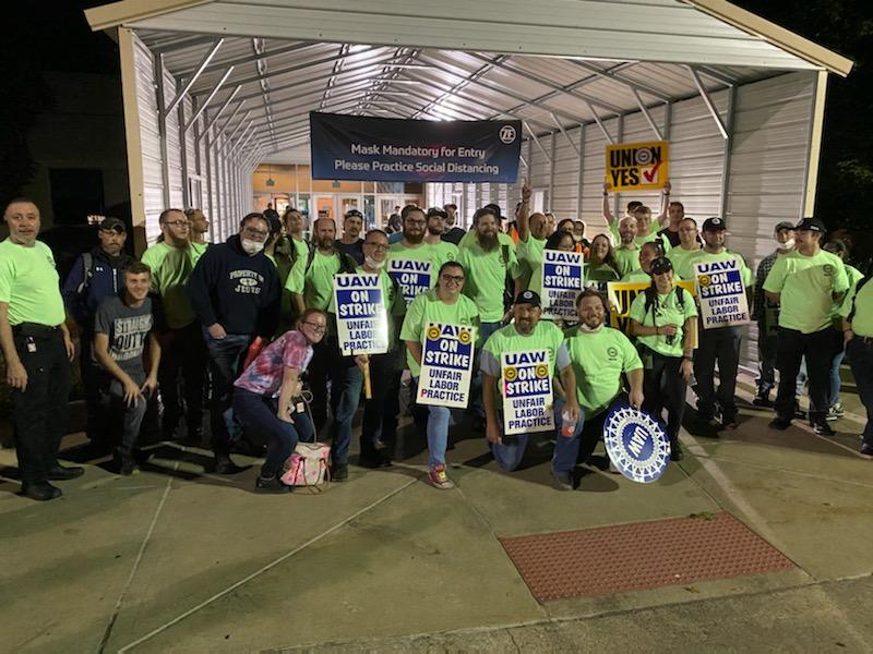 采埃孚密歇根厂工人罢工，Stellantis供应受影响